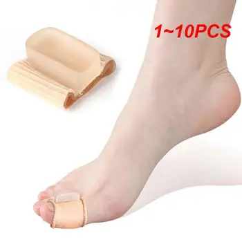 1 ~ 10PCS Toe Separator Коректор Hallux Valgus Изправяне Ортодонтски скоби за пръсти Силиконов инструмент за грижа за краката на краката 2020 Ново