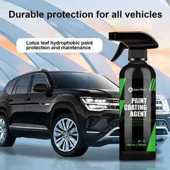 Car нано покритие агент дълготраен авто боя слой полиране течна кола тялото реставратор спрей превозни средства против надраскване агент