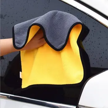 Микрофибърна кърпа за почистване Сгъсти мека кърпа за сушене Измиване на тялото на автомобила за BYD Tang EV600 Han EV Yuan PLUS ATTO 3 Song PLUS Pro MA