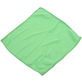 10pcs практичен мек нов автомивка кърпа почистване Duster Auto детайлизиране зелен микрофибър зелен