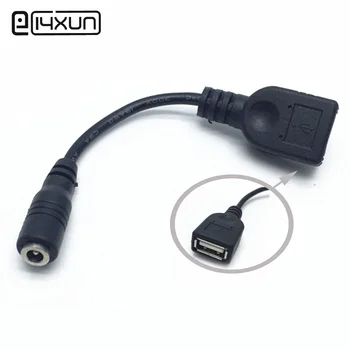 1pcs USB 2.0 AF жак до 4.0 * 1.7mm женски жак с проводник DC захранващ кабел зарядно конектор за Sony мрежова камера и др