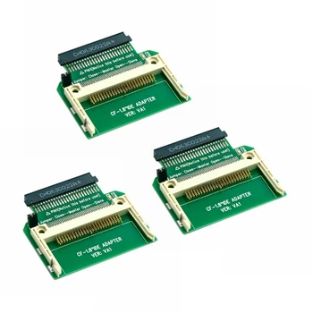 3X Cf Merory Card Компактна светкавица до 50Pin 1.8 инчов Ide твърд диск Ssd адаптер