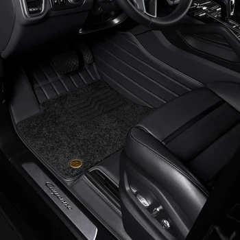 Персонализирани кожени стелки за кола NAPPA за BMW X5 E70 2006 2007 2008 2009 2010 Авто килими килими стайлинг интериорни аксесоари