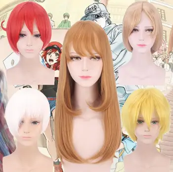 Game Аниме любов и продуцент Watashi Li Zeyan Bai Qi Xu Mo Cosplay перука костюми Zhou QiLuo Kilo перука перуки за коса