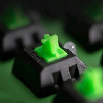 Зелени RGB превключватели за Razer Blackwidow Chroma Gaming Механична клавиатура с 4Pin Led превключвател