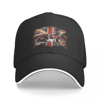 New BSA British Finest Motorcycle Baseball Cap Fashion Snapback Cap Hats For Women