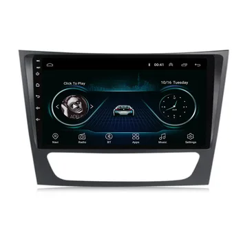 Android 12 Автомобилно радио за Mercedes Benz E-class W211 E200 E220 E300 E350 E240 CLS 2002 - 2010 Мултимедиен плейър 2 Din DVD