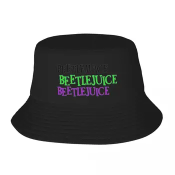 New Beetlejuice Beetlejuice Beetlejuice Bucket Hat Rugby Fashion Beach Дамски шапки 2023 Мъжки