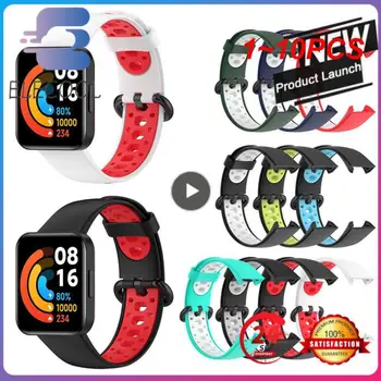  1 ~ 10PCS силиконова каишка за часовник 2 Lite каишка Smart Watch Замяна гривна маншет за Mi Watch Lite Global