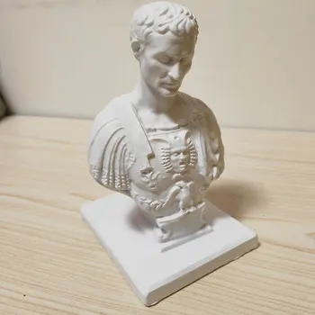 Юлий Цезар статуя писалка притежателя творчески десктоп писалка притежателя декоративни писалка притежателя организатор молив контейнер за офис десктоп